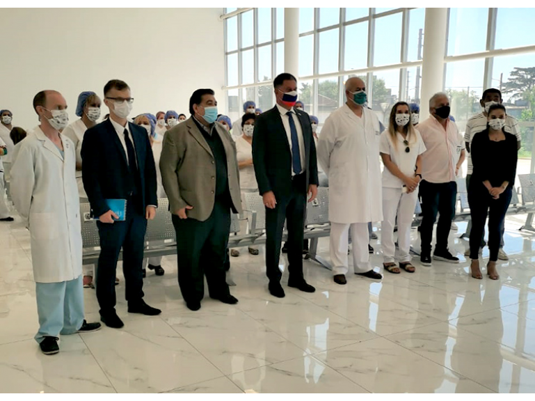 О визите Посла в город Хосе-Клементе-Пас/Sobre la visita del Embajador a la municipalidad de José C. Paz