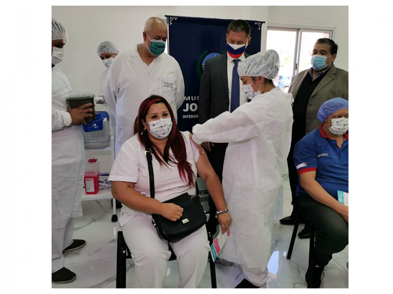 О визите Посла в город Хосе-Клементе-Пас/Sobre la visita del Embajador a la municipalidad de José C. Paz