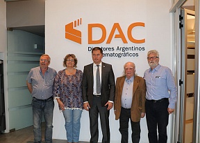 El Embajador de Rusia visita la Asociación General de Directores Autores Cinematográficos y Audiovisuales