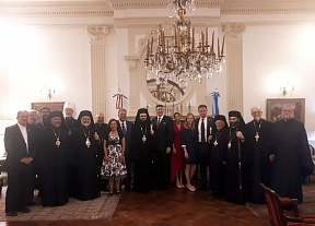 Sobre la participación del Embajador Extraordinario y Plenipotenciario de la Federación de Rusia Dmitry Feoktistov en las ceremonias con motivo de la entronización de Su Eminencia Reverendísima Monseñor Santiago El Khoury
