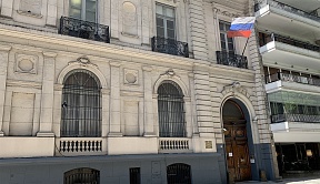 Comentario del Embajador de Rusia en Argentina, Dmitry Feoktistov, con relación a la publicación de Infobae